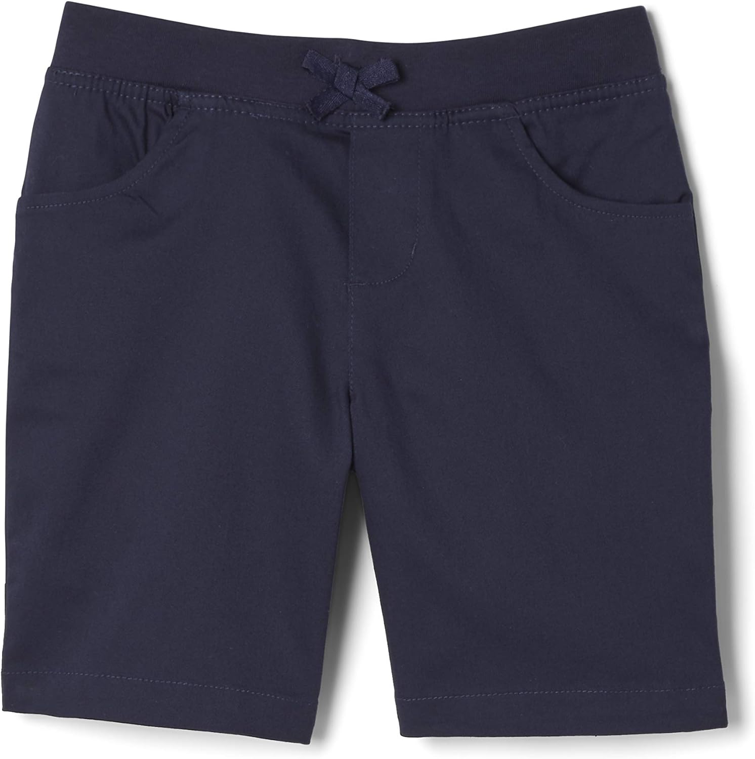 French Toast Girls Cool Comfortable Fashionable Fit Stretch Tie Front Shorts