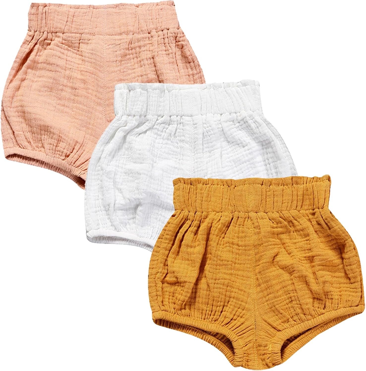 Cute 3-Piece Shorts for Kids - Soft Comfortable