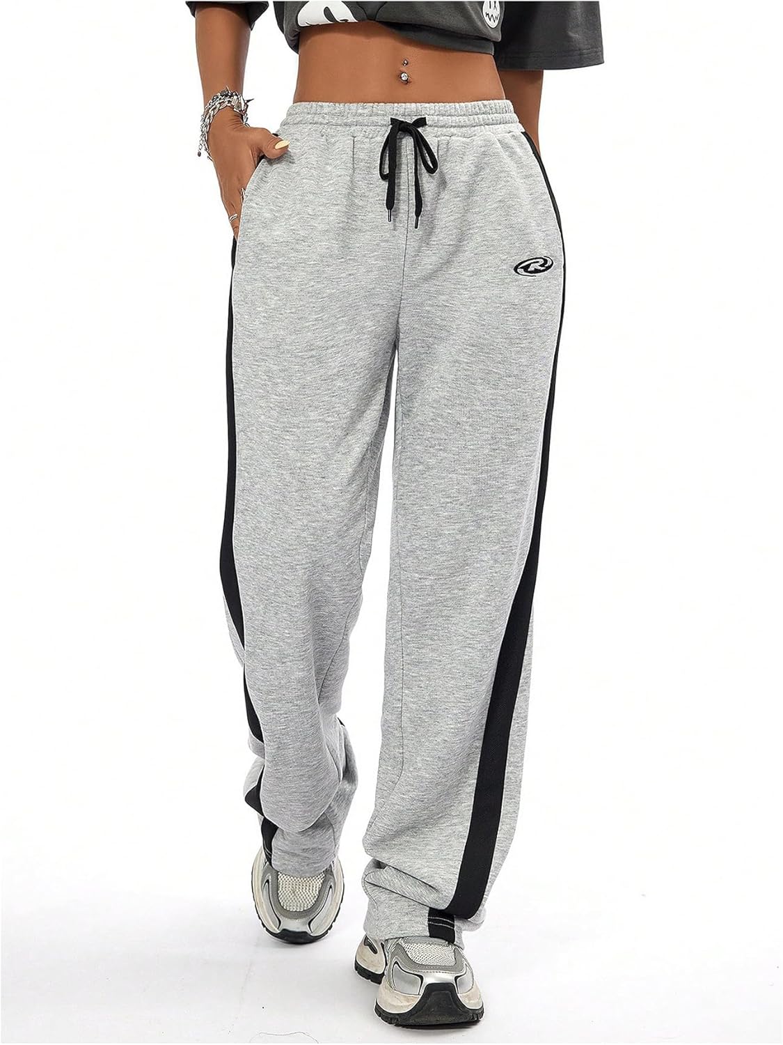 Girls Wide Leg Fitness Pants by RoseSeek
