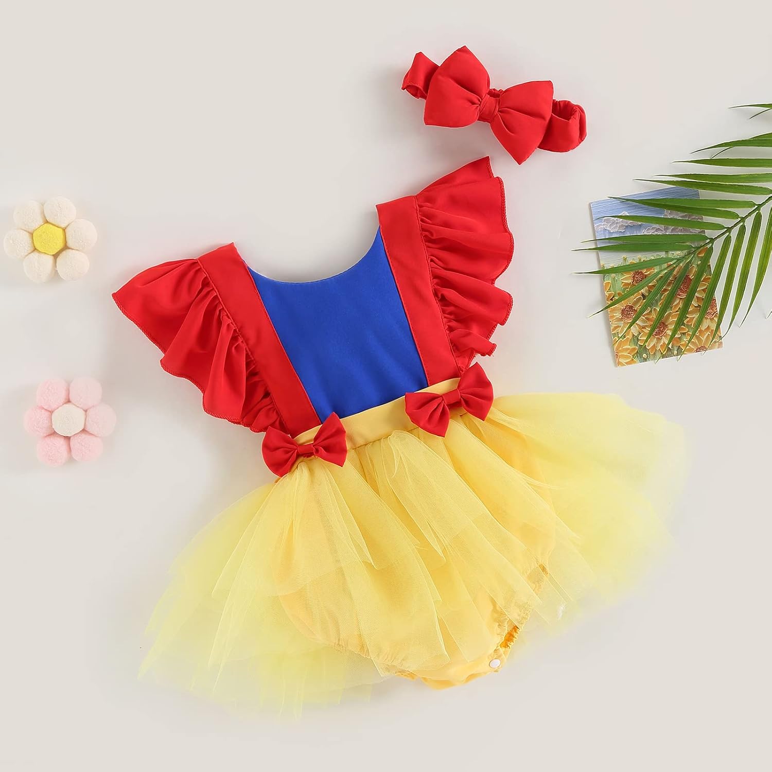 Adorable Summer Romper Dress for Baby Girls