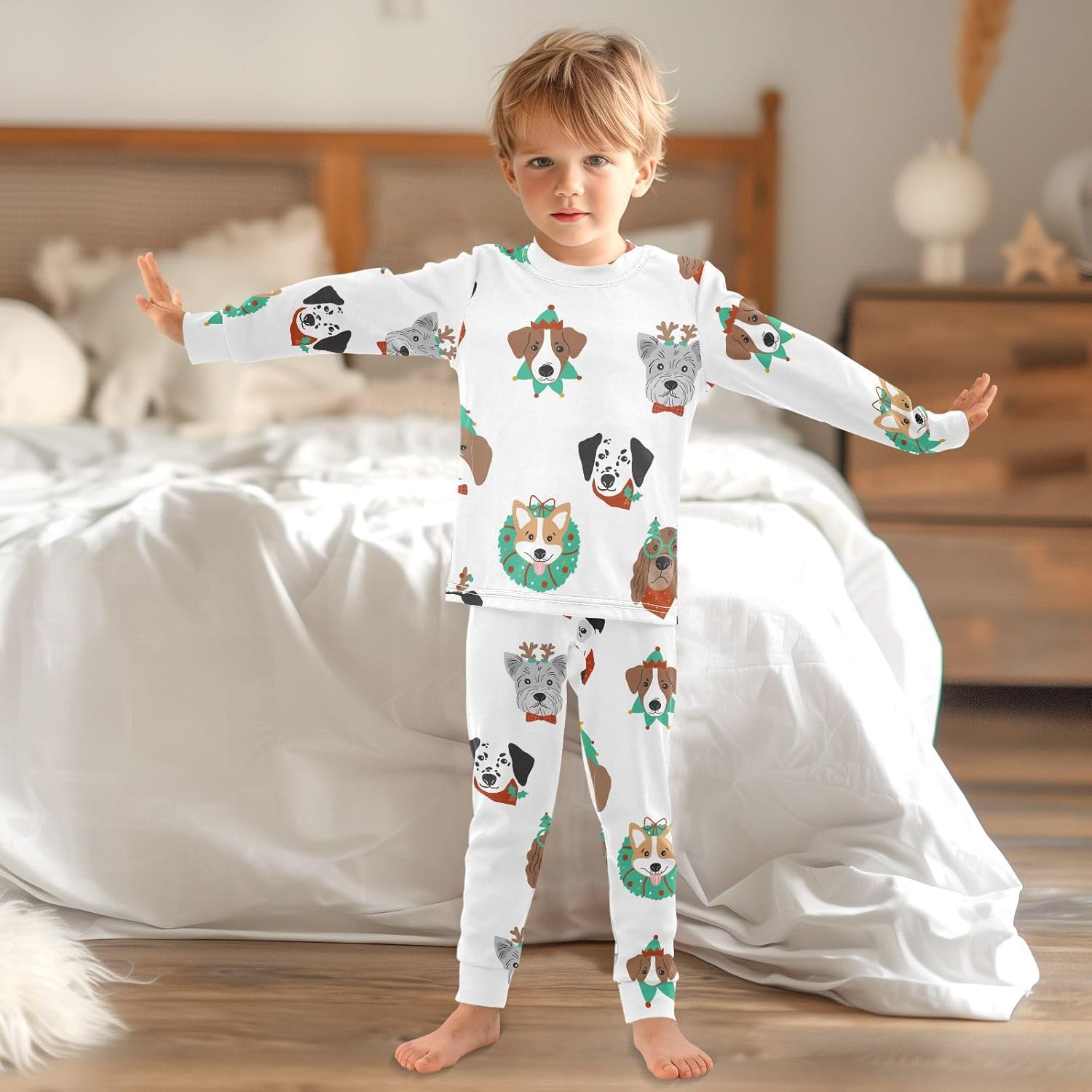 Snug Soft Pajama Set for Girls