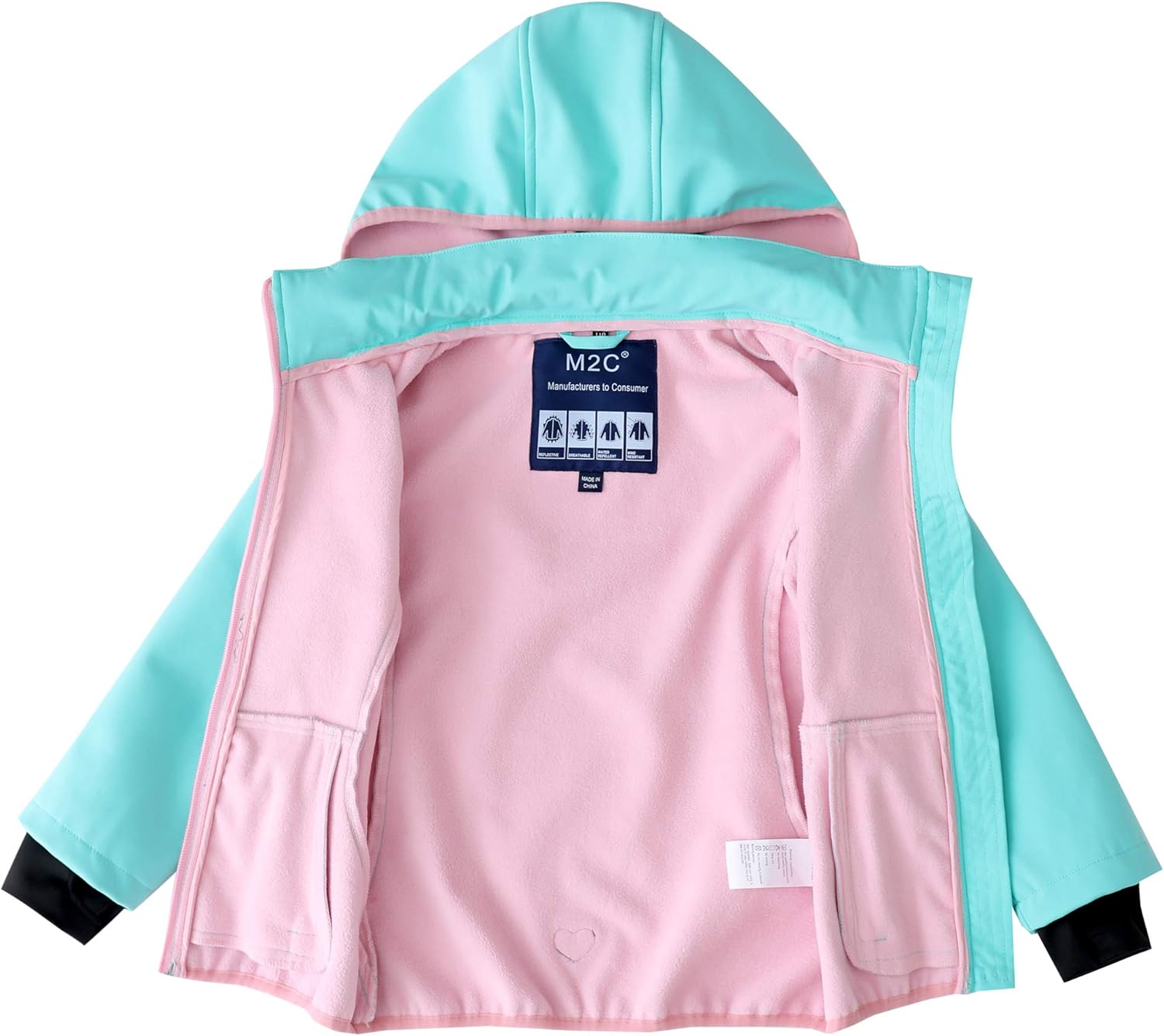 M2C Girls Dry Weather Jackets