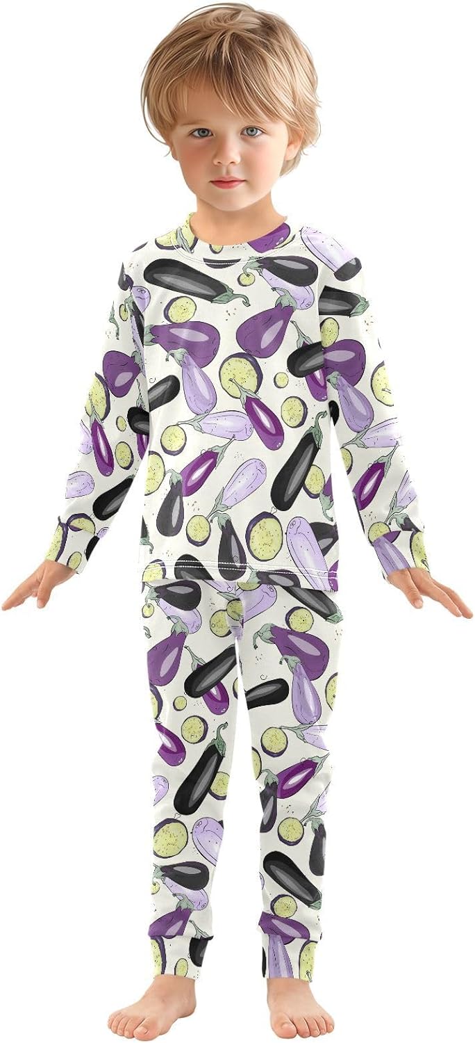 Paige Long Sleeve Pajama Set with Soft Cotton 18M-8Y Pjs