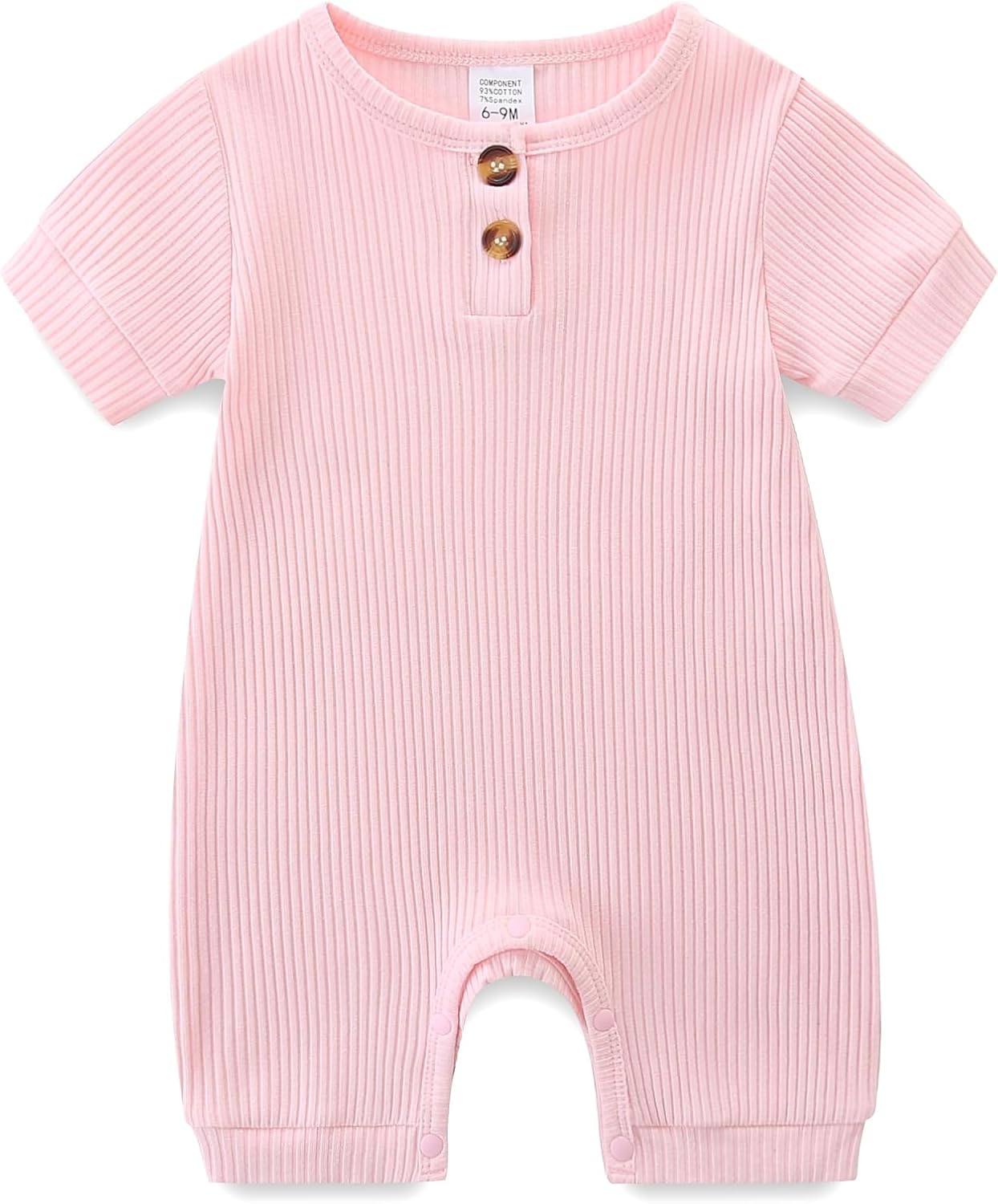 Newborn Romper Unsized Ribbed Onesie