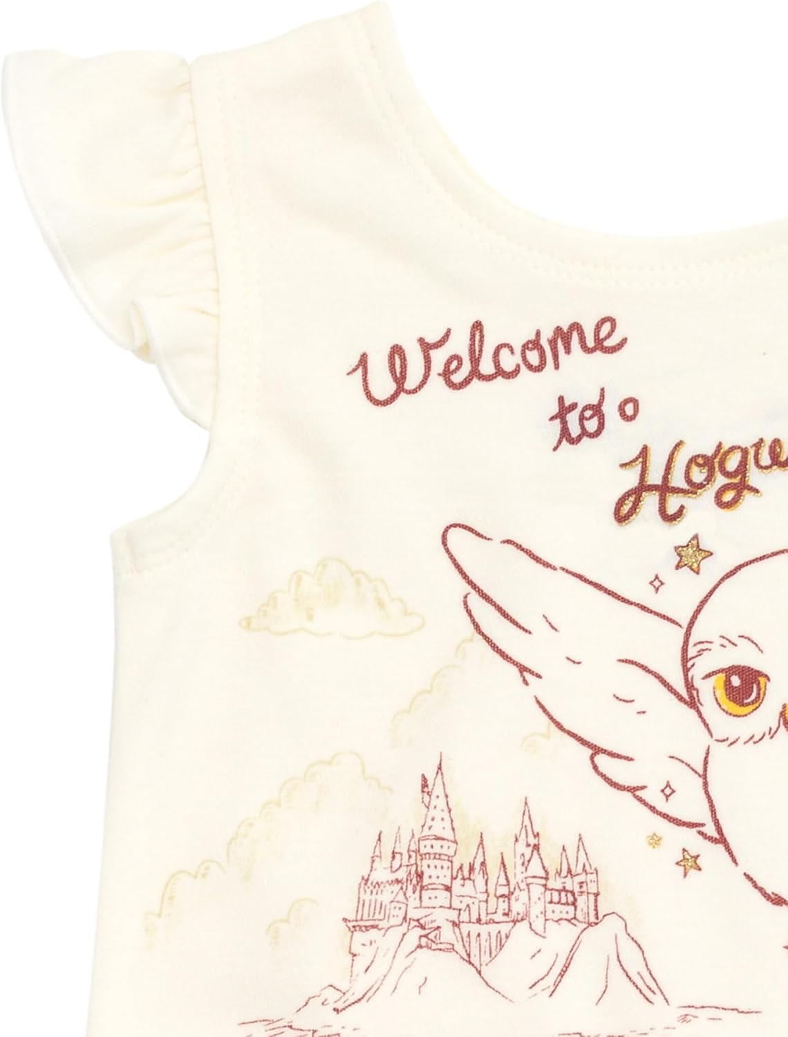 Harry Potter Charm Style - Hedwig Owl Romper Headband for Baby