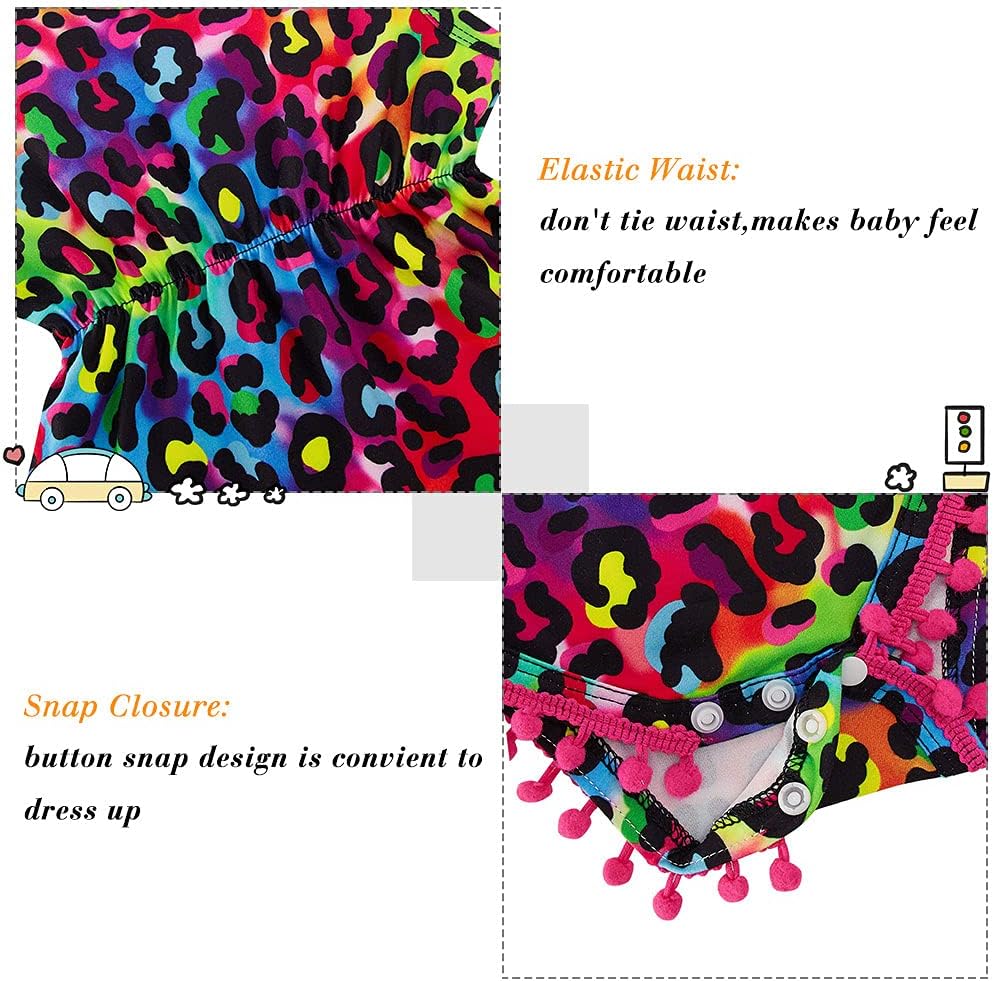 Ahegao Cute Floral Romper for Babies 0-24 Months