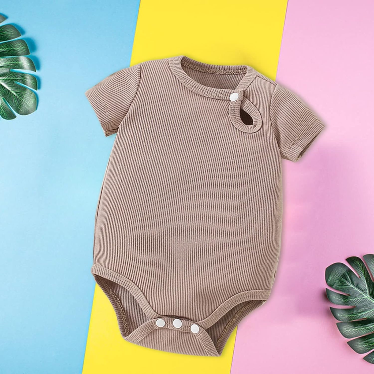 AMIMOJY Baby Girl Summer romper