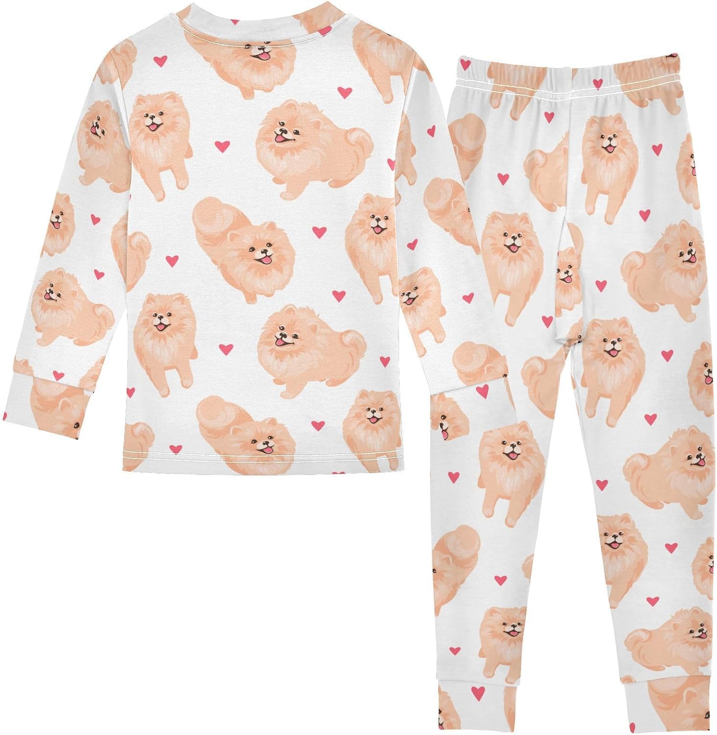 WIFIU Soft Cotton 2 Piece Pajama Set for Kids