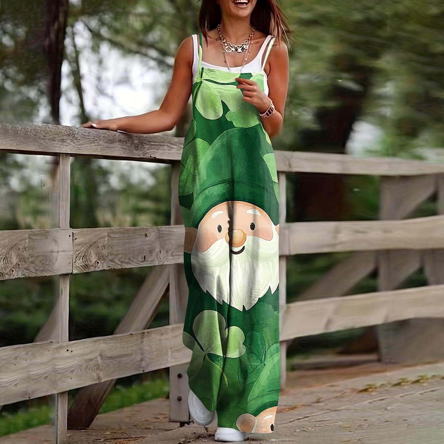 St Patricks Day Jumpsuit for Women
