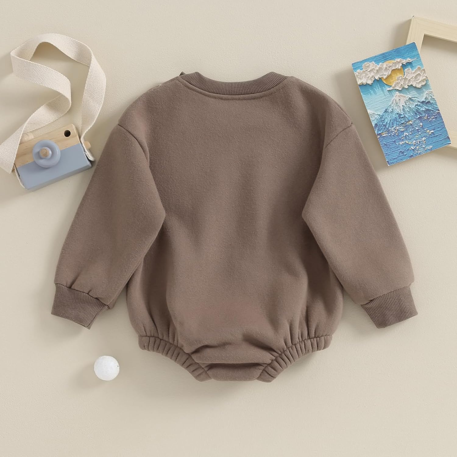 Cuddly Cozy Unisex Baby Romper