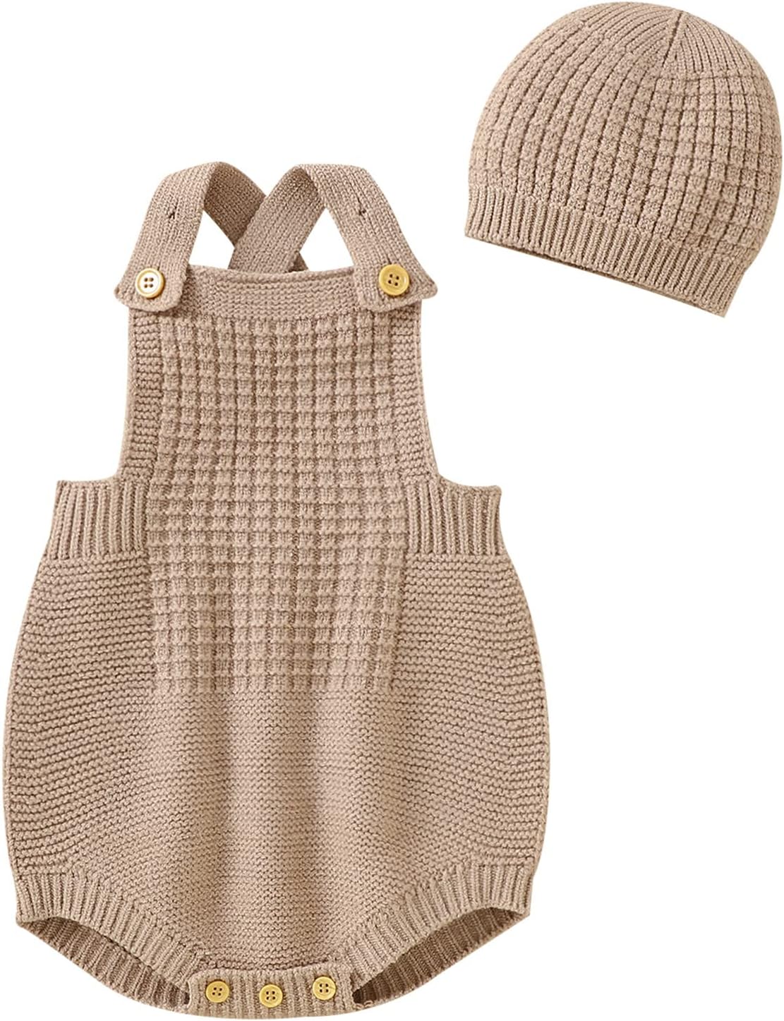Adjustable Shoulder Romper for Babies - Soft Lightweight