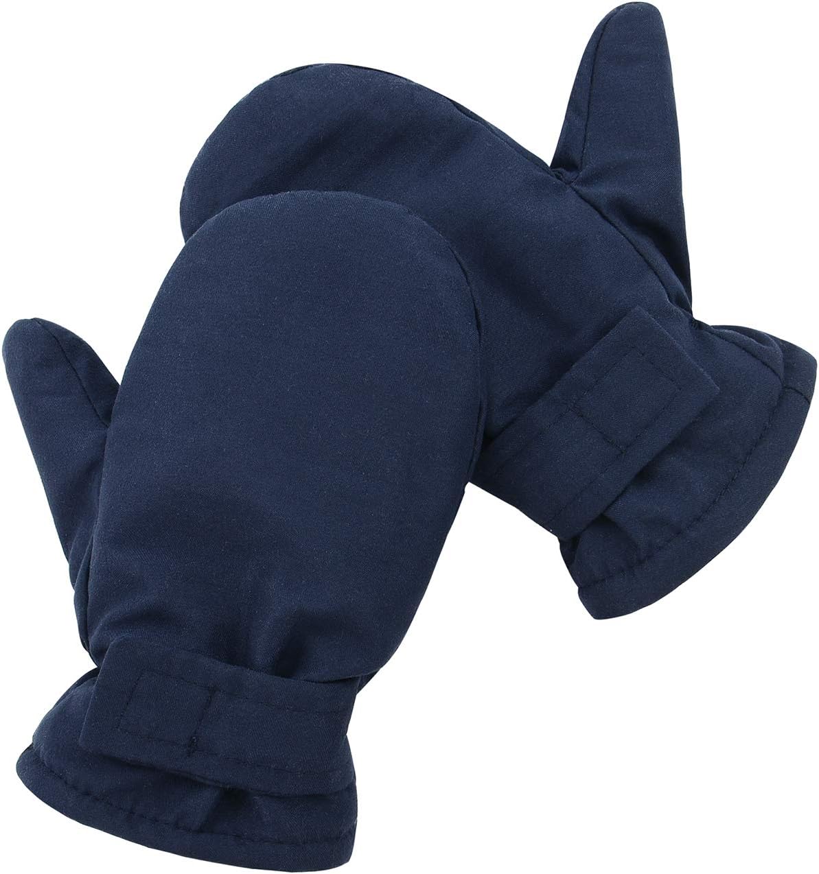 American Trends Lined Fleece Toddler Winter Gloves - Soft Waterproof and Cutesy