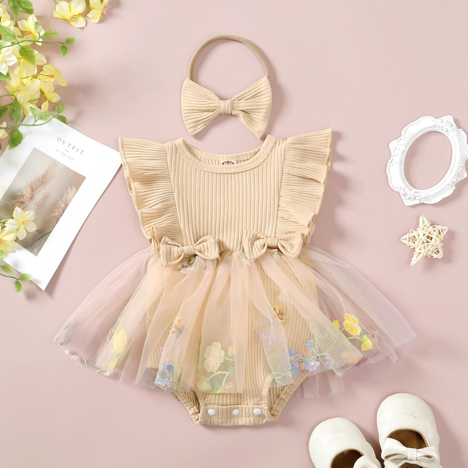 Adorable Baby Girl Summer Romper