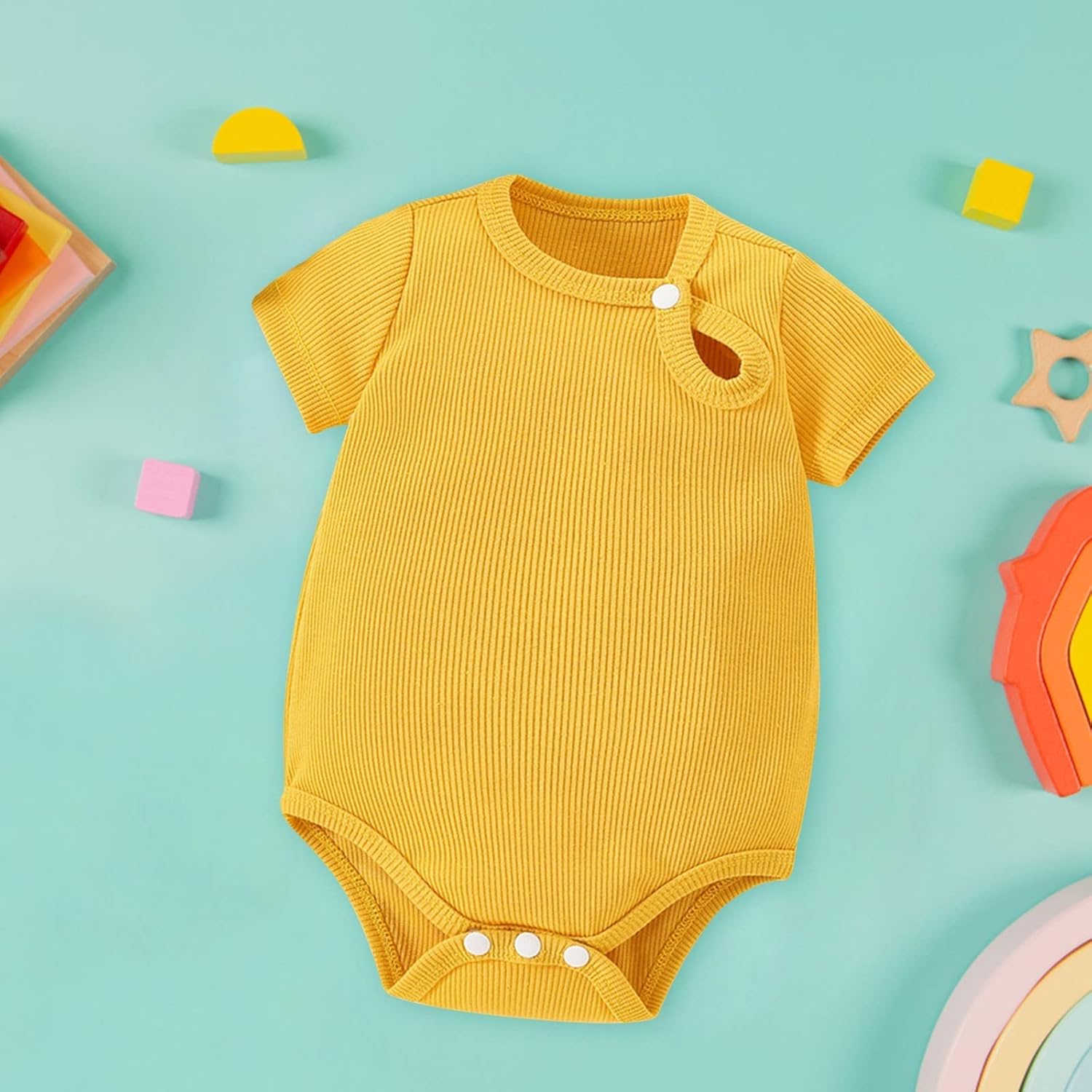 AMIMOJY Baby Girl Summer romper
