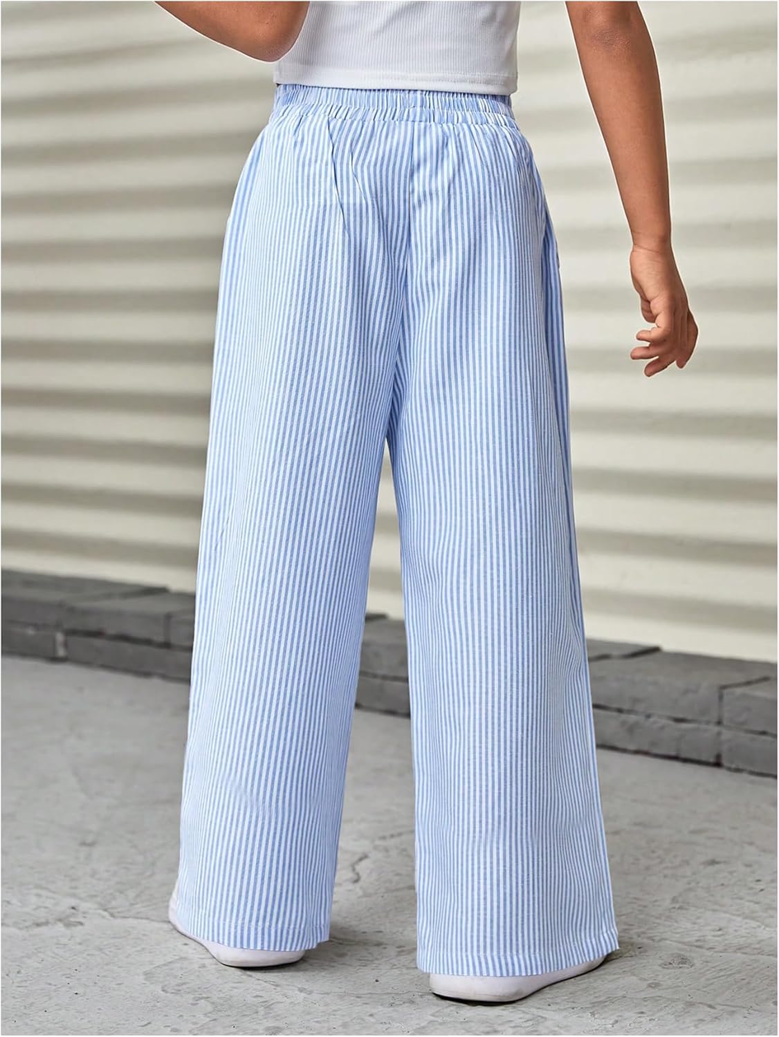 Comfortable Striped Summer Pants for Kids by Floerns