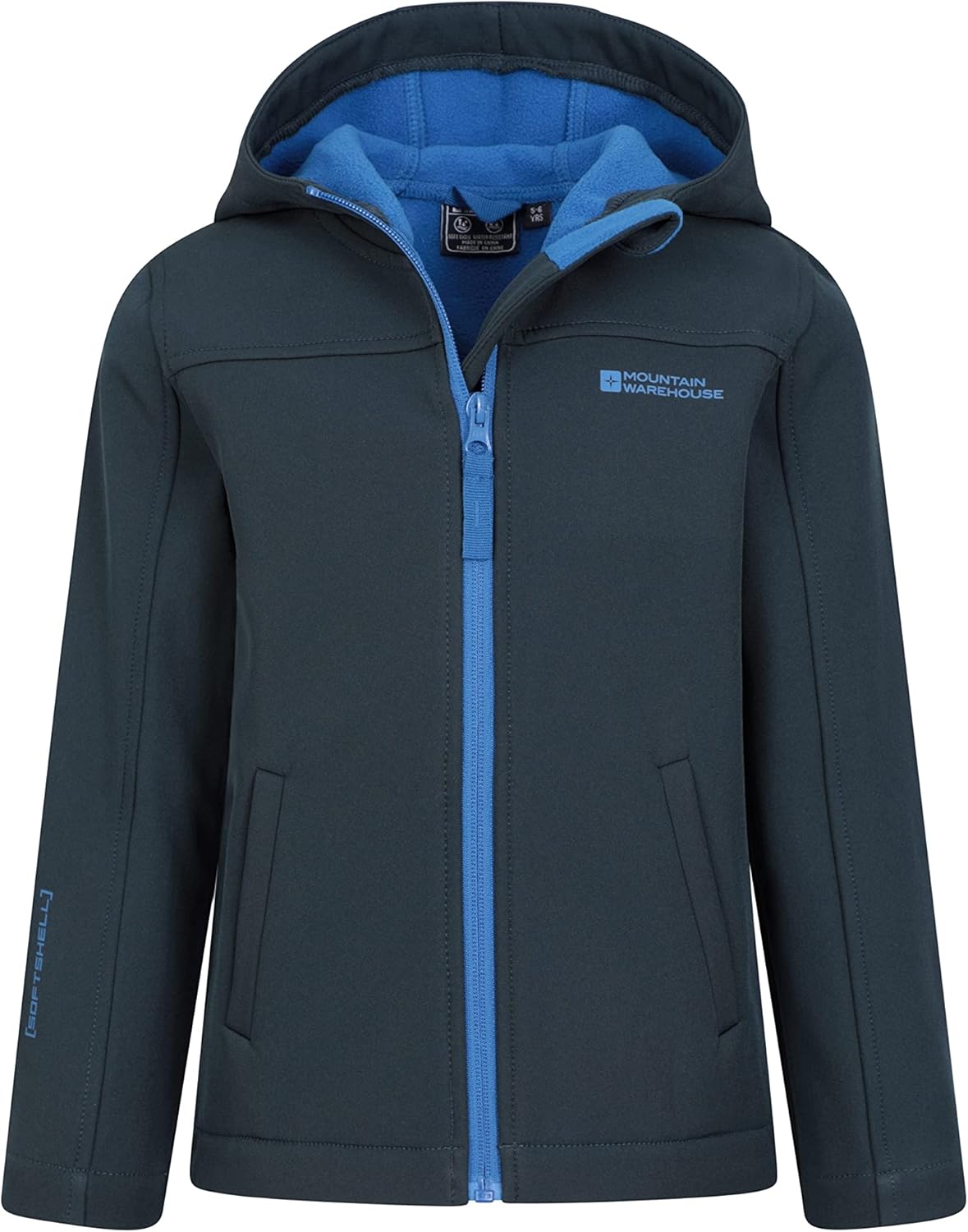 Mountain Warehouse Exodus Softshell Jacket With Hood - Kids Jacket