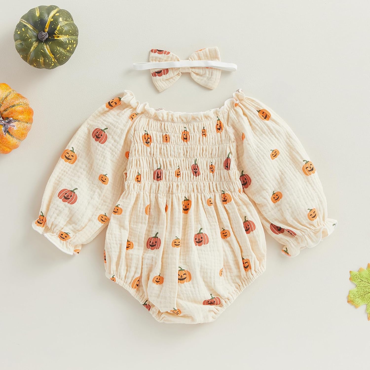 Cute Halloween Baby Girl Romper Dress