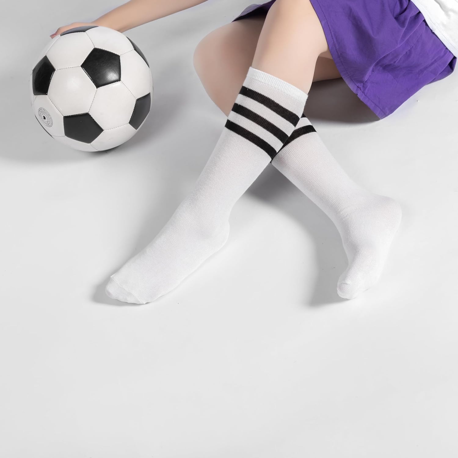 BONANGEL Kids Youth Soccer Socks