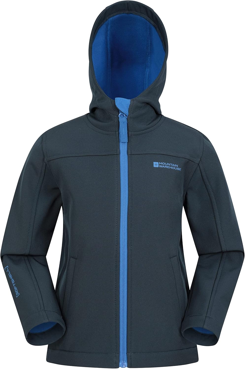 Mountain Warehouse Exodus Softshell Jacket With Hood - Kids Jacket