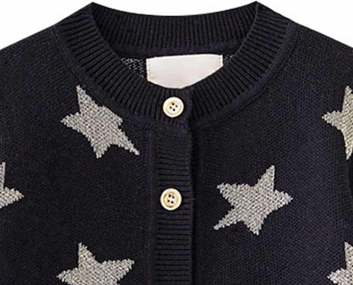 Geometric Knitted Sweater Jacket for Kids