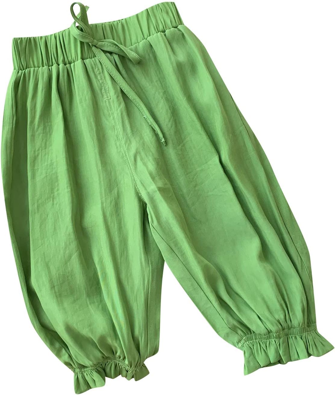 Cotton Linen Harem Bloomers for Baby Toddler 0-3 Years