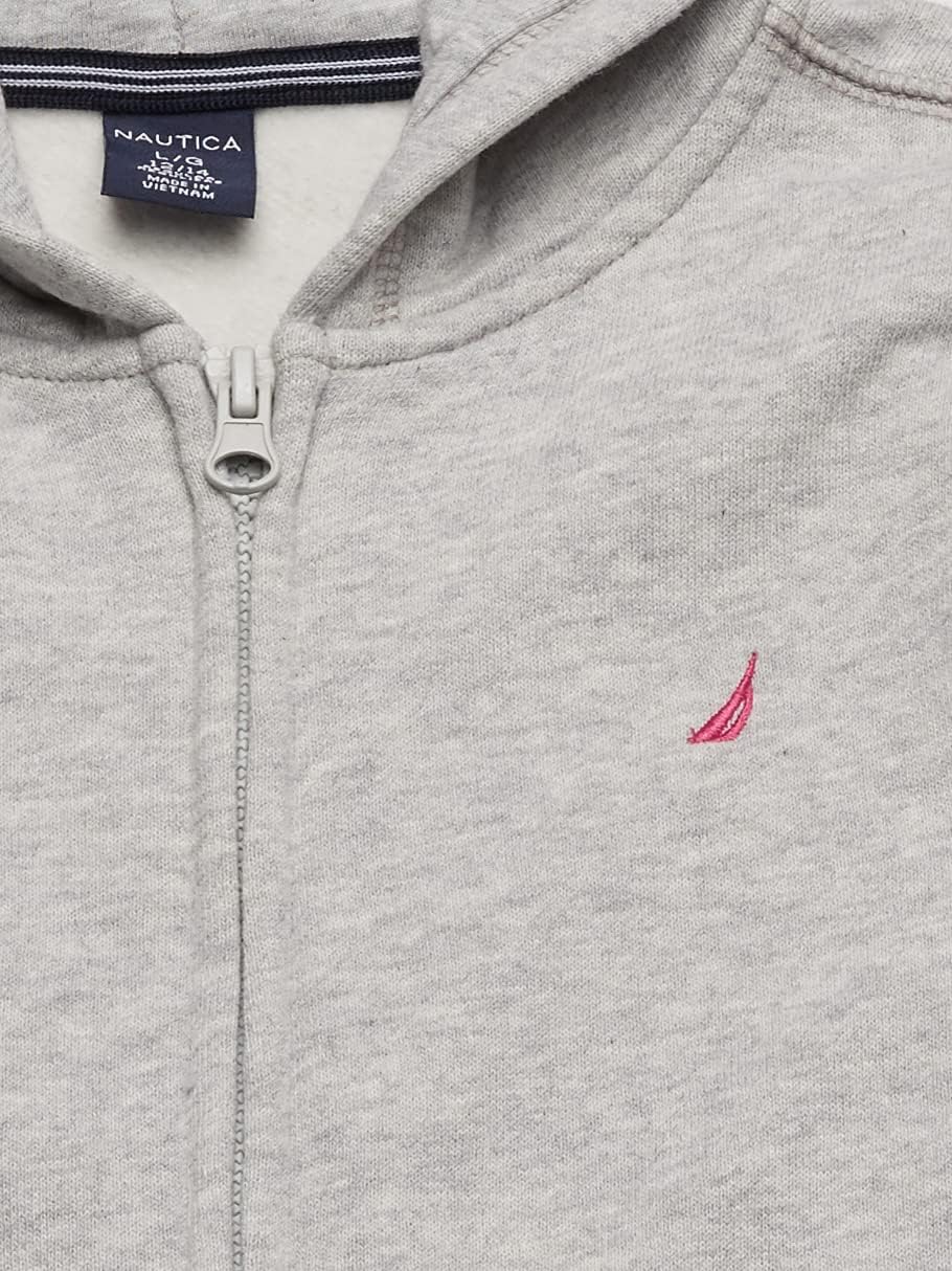 Nautica Girls Snug Fleece Full-Zip Hoodie