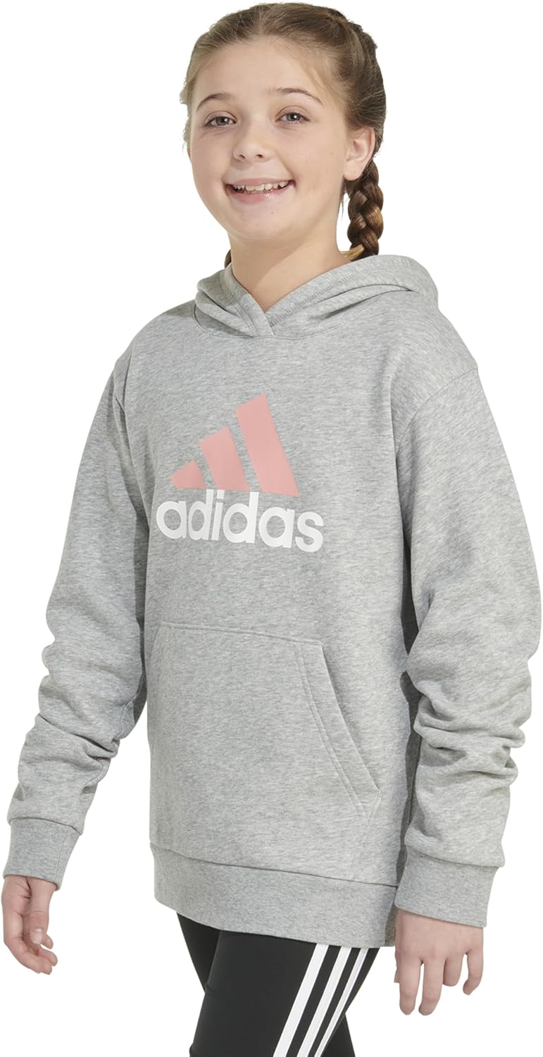 Adidas Girls Warm Fleece Hoodie