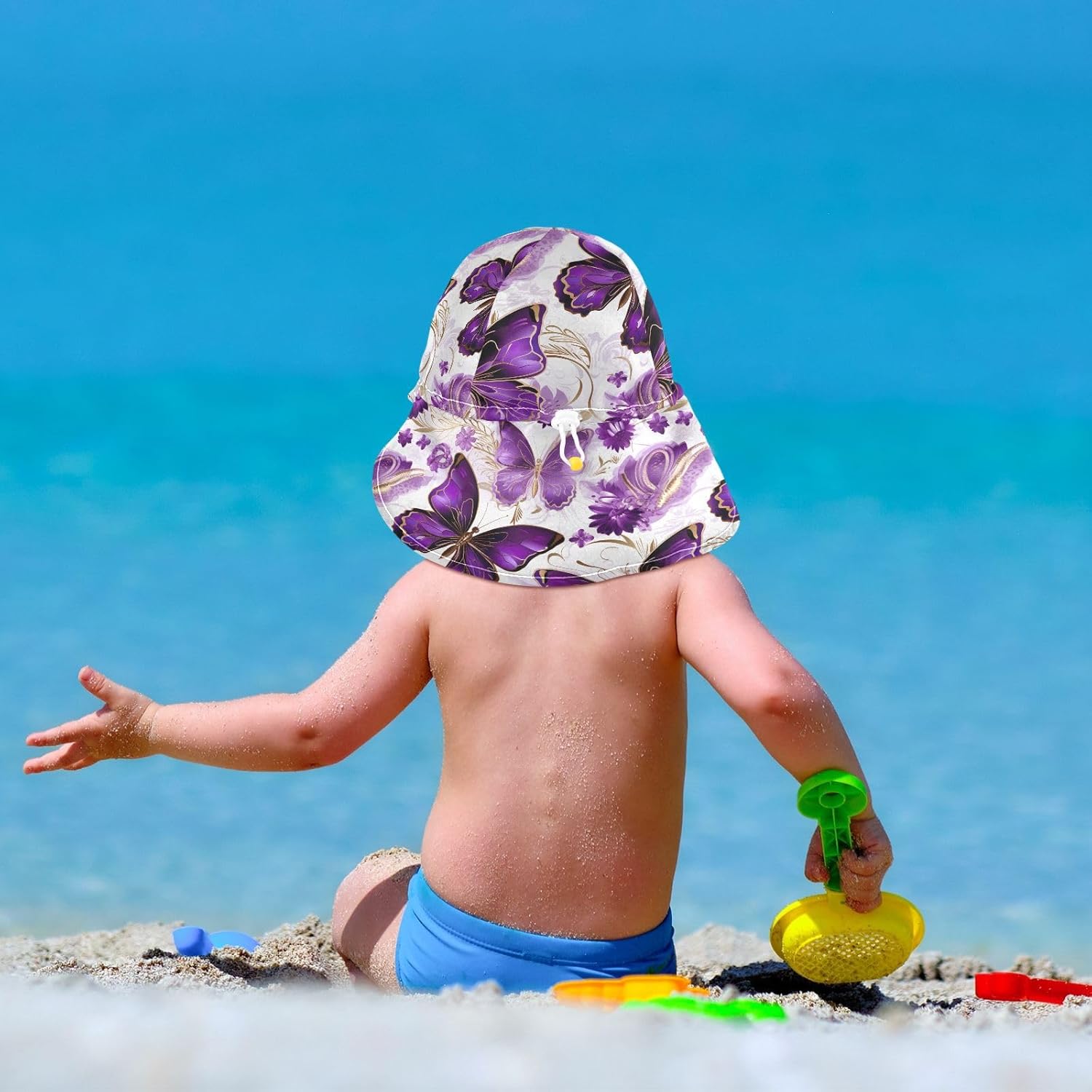 Emelivor UV Protection Baby Sun Hat for Boys Girls