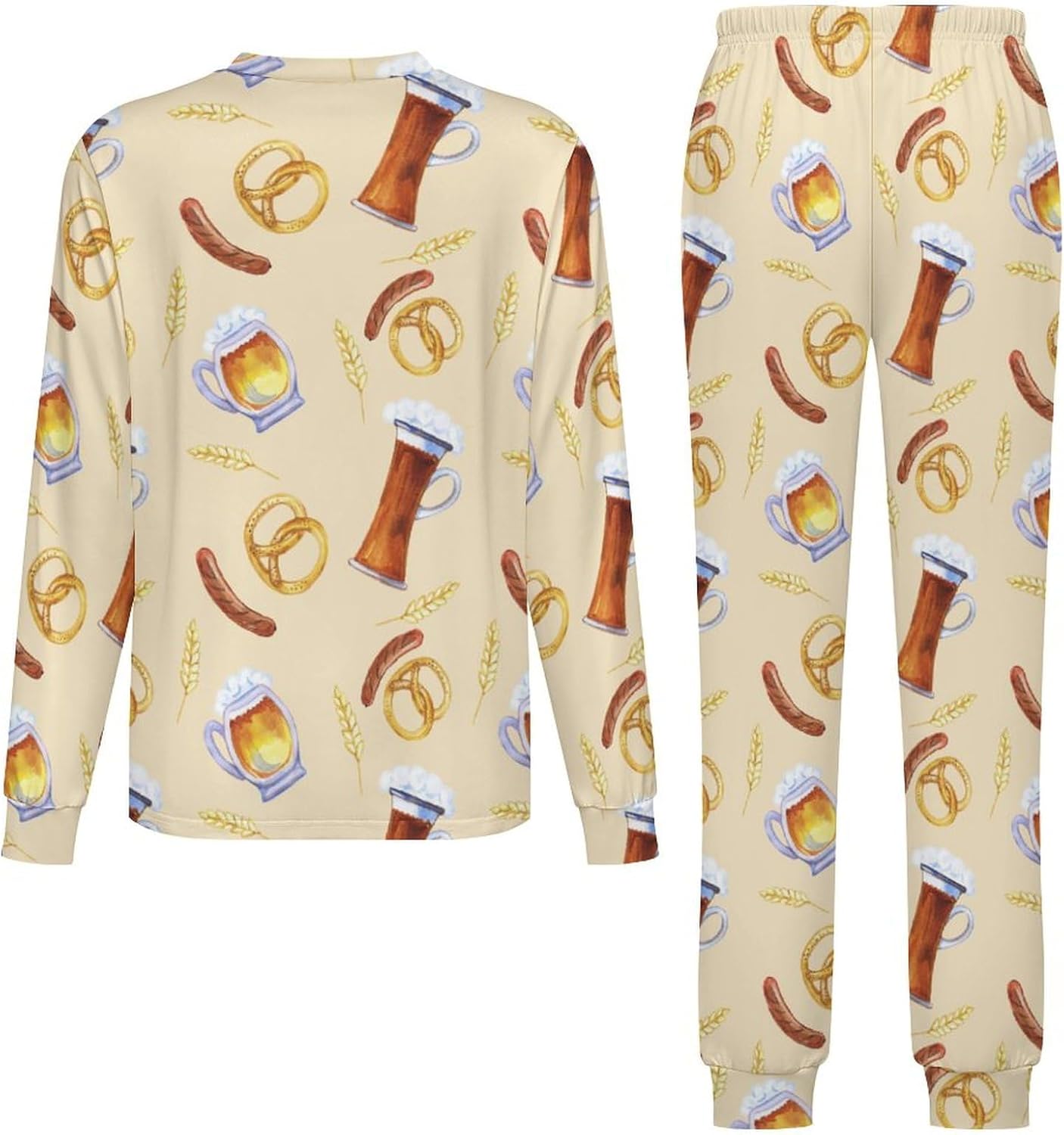 Thermal Underwear for Kids pumpkin-themed Unisex Base Layer Soft Comfortable
