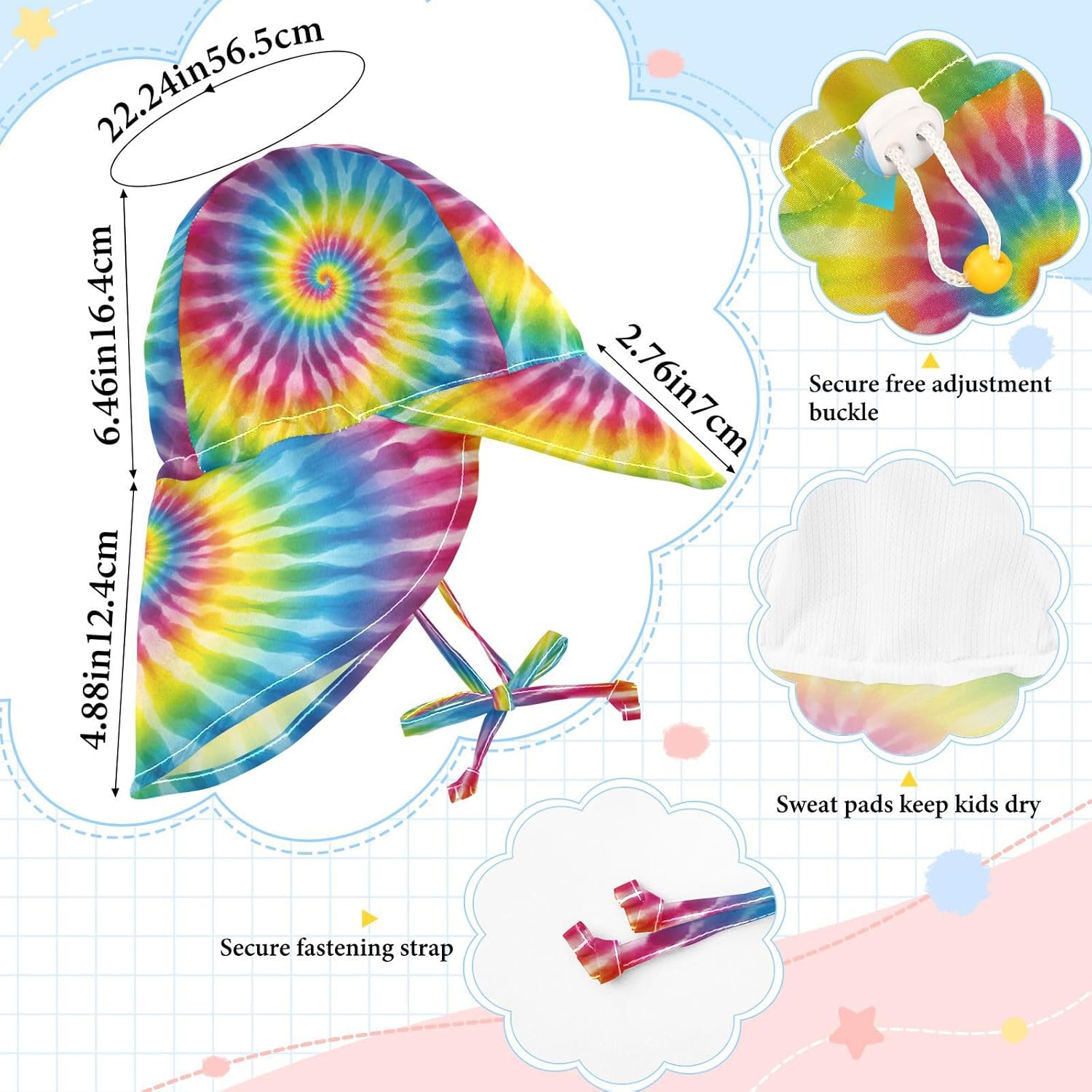 50UPF Baby Sun_hat