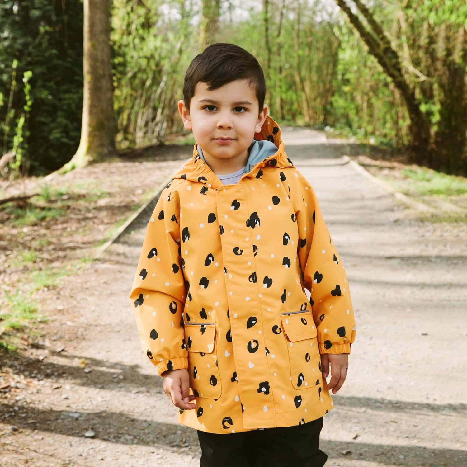 JAN JUL waterproof rain jacket for kids 1000mm rated