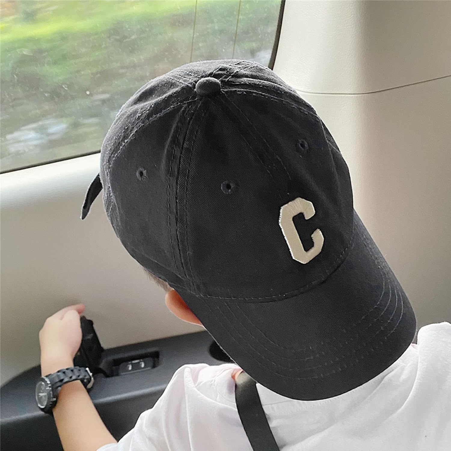 Personalized Toddler Cotton Baseball Cap SUN Protection UPF 50 Sunhat Fisher