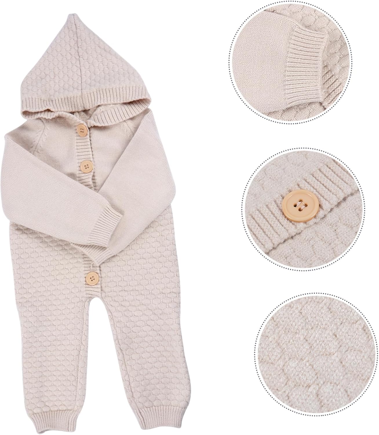 Infant Sleep Bag Long Sleeve Romper for Baby