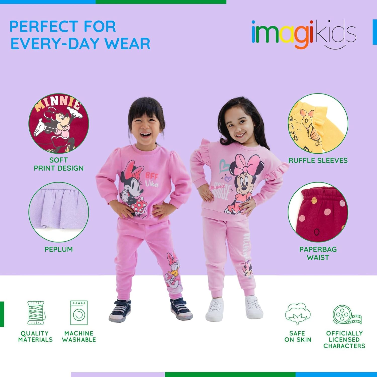 Disney Princess Minnie Mouse Winnie the Pooh The Aristocats Cozy Overalls