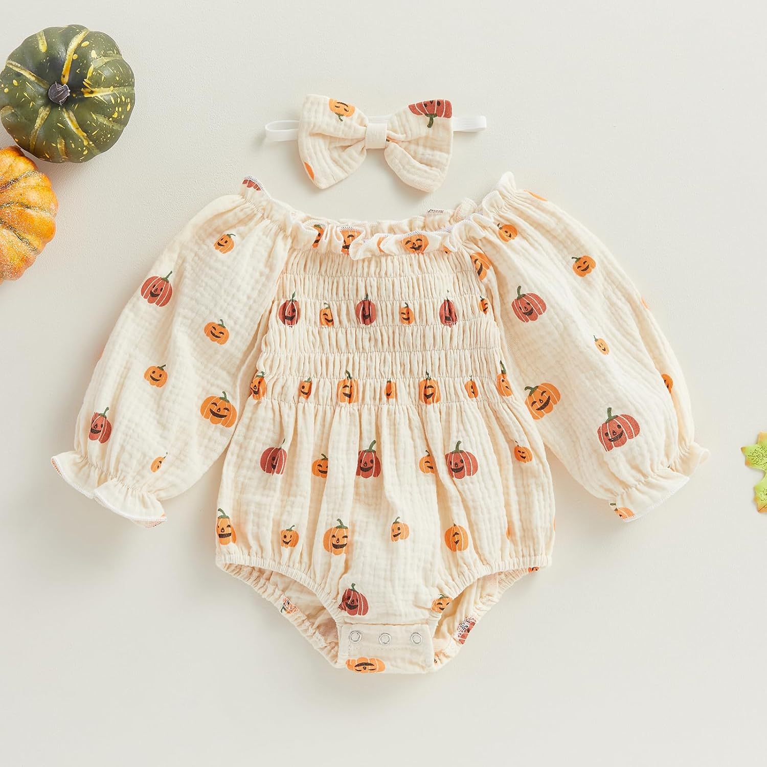 Cute Halloween Baby Girl Romper Dress