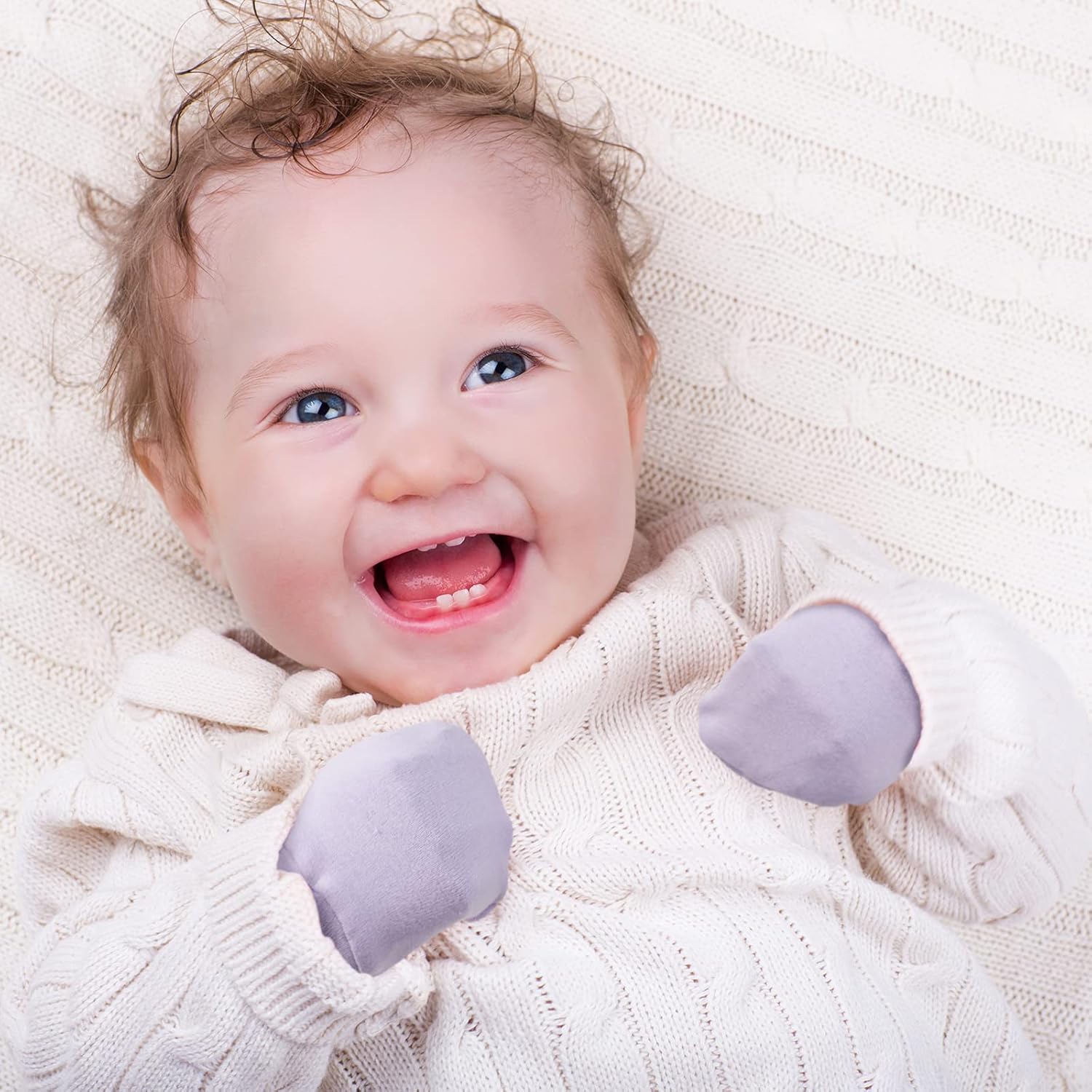 9-Pair No Scratch Newborn Gloves