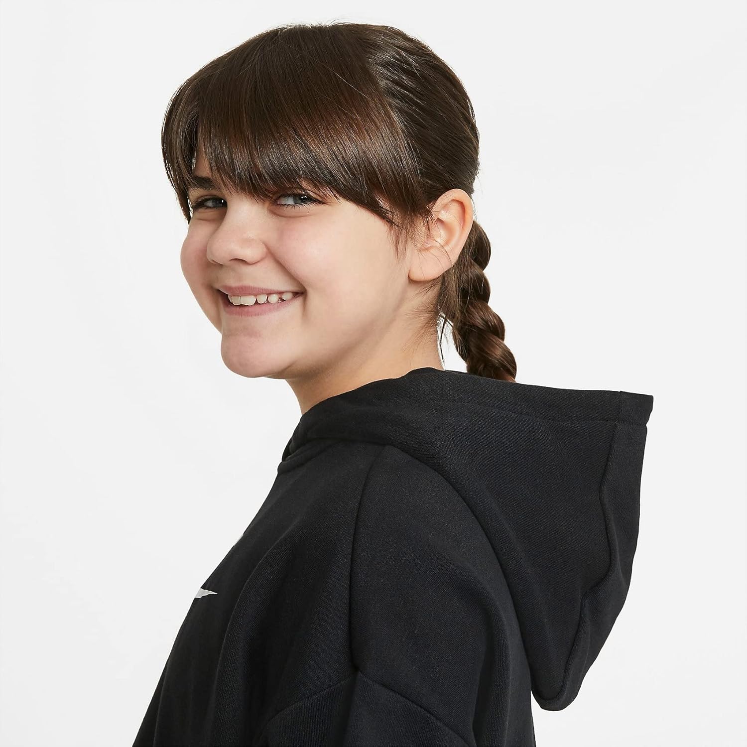 Nike Little Kids Sportswear Club Fleece Crop Hoodie