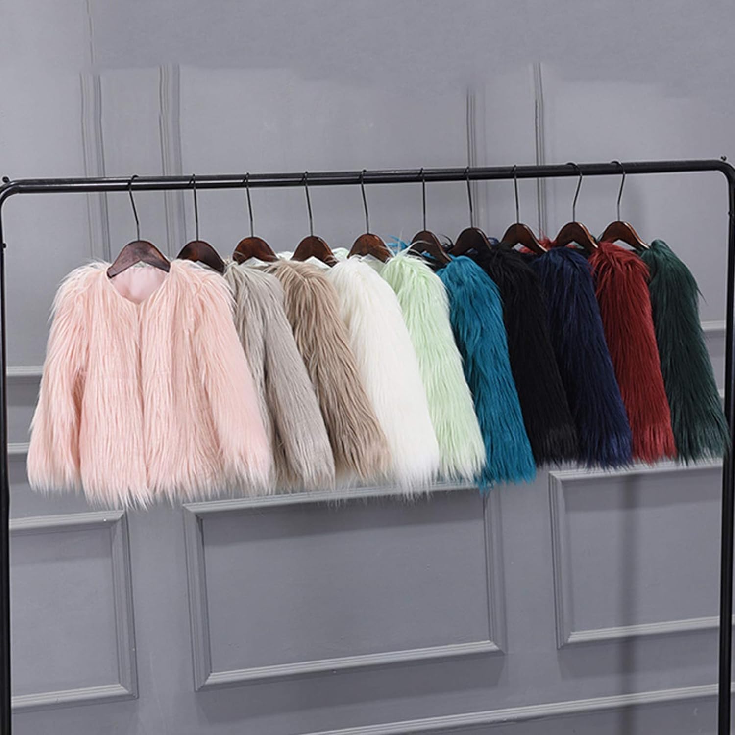 Perfect for Girls - Kids Faux Furry Jacket NW