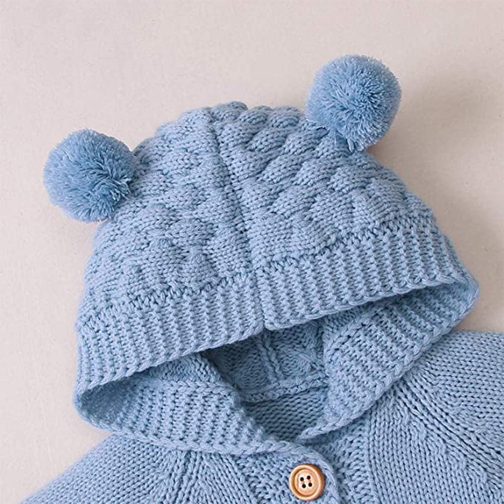 IBTOM CASTLE 3D Bear Ears Romper Winter