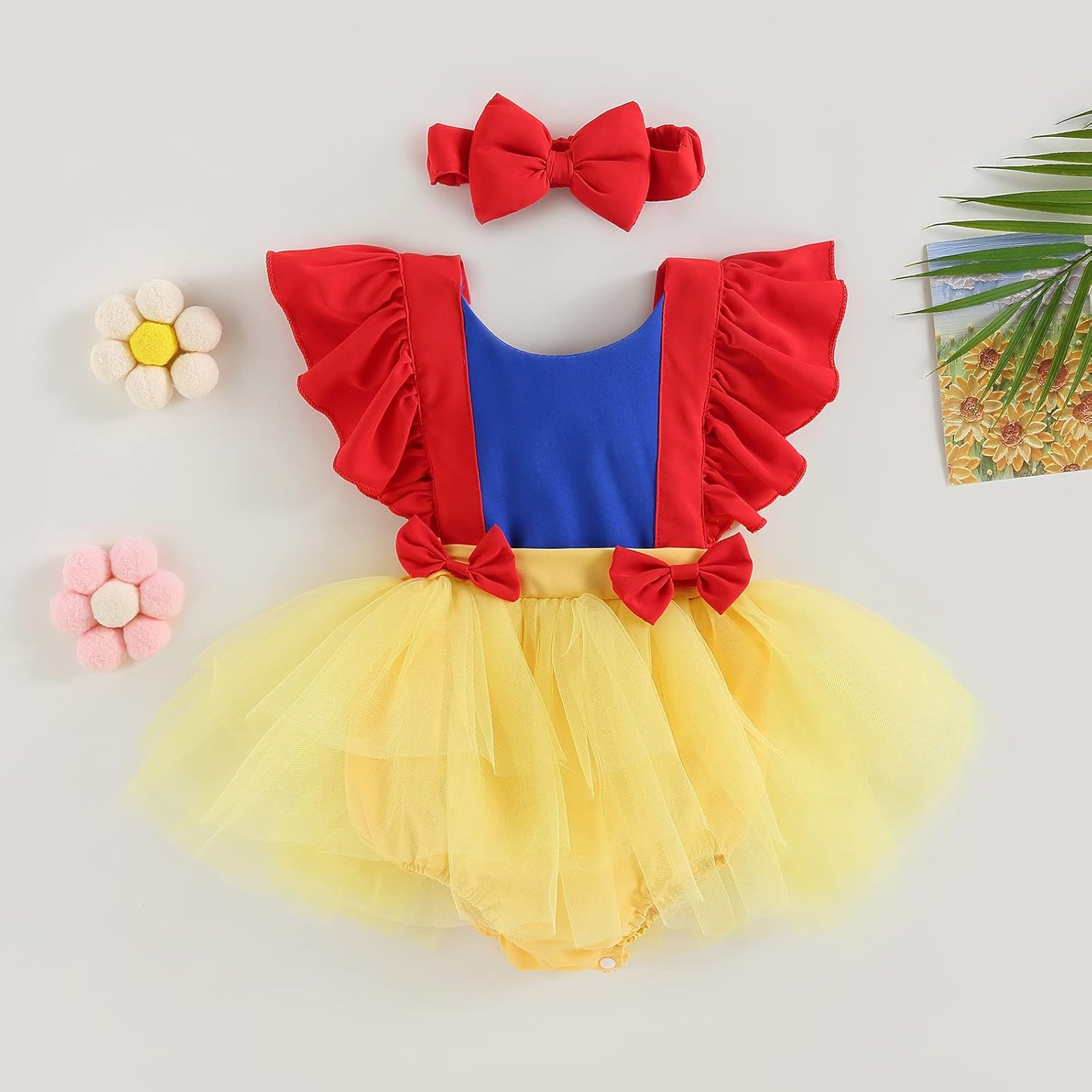 Adorable Summer Romper Dress for Baby Girls