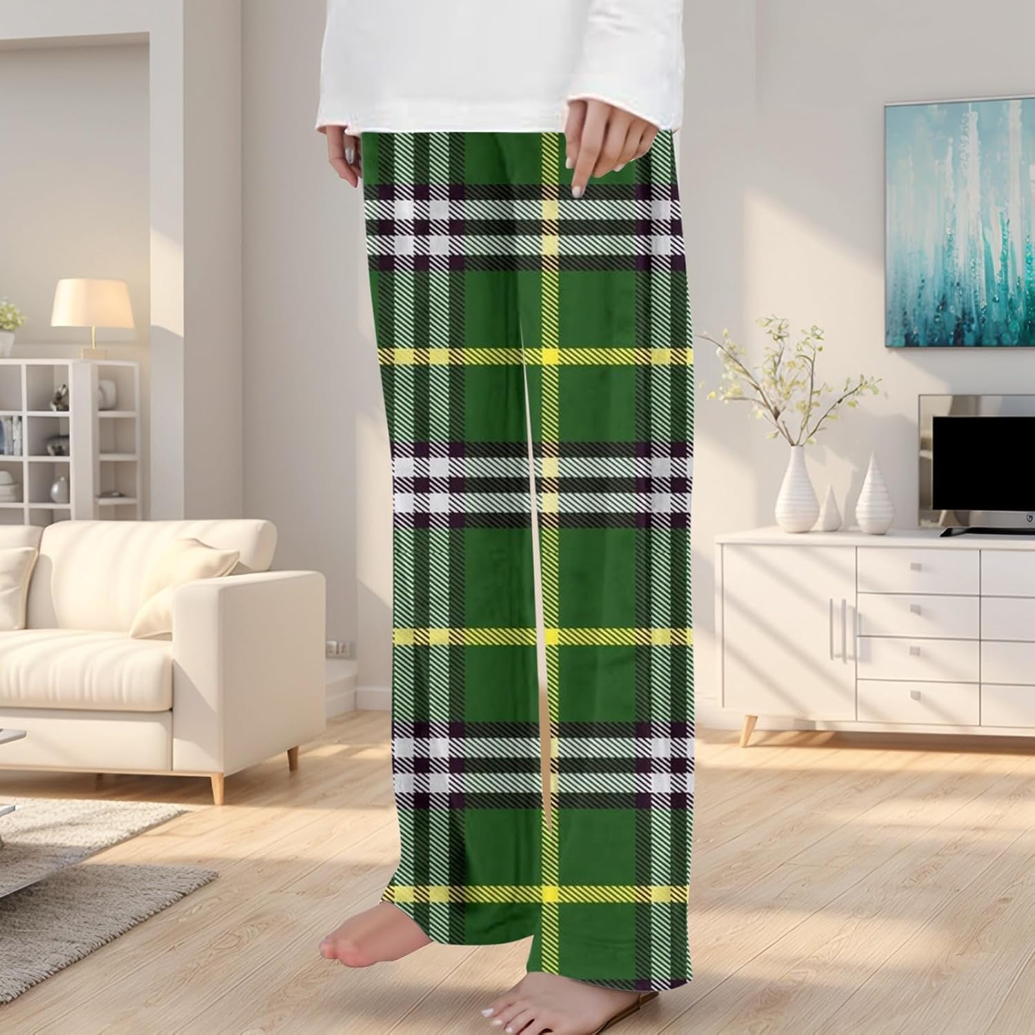 Comfy Christmas Flannel Pants for Girls