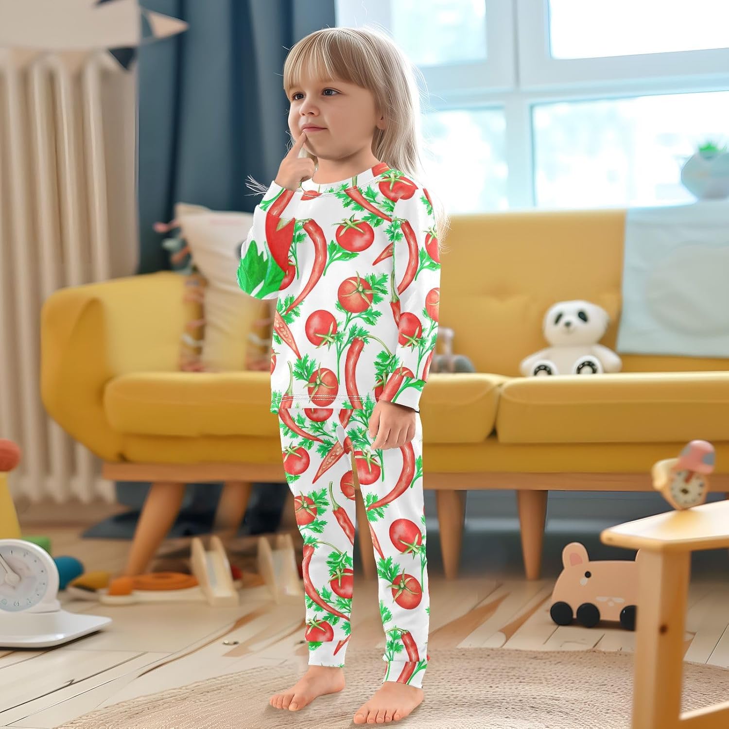 Cute and Comfortable Girls Pajama Set 18M-8Y