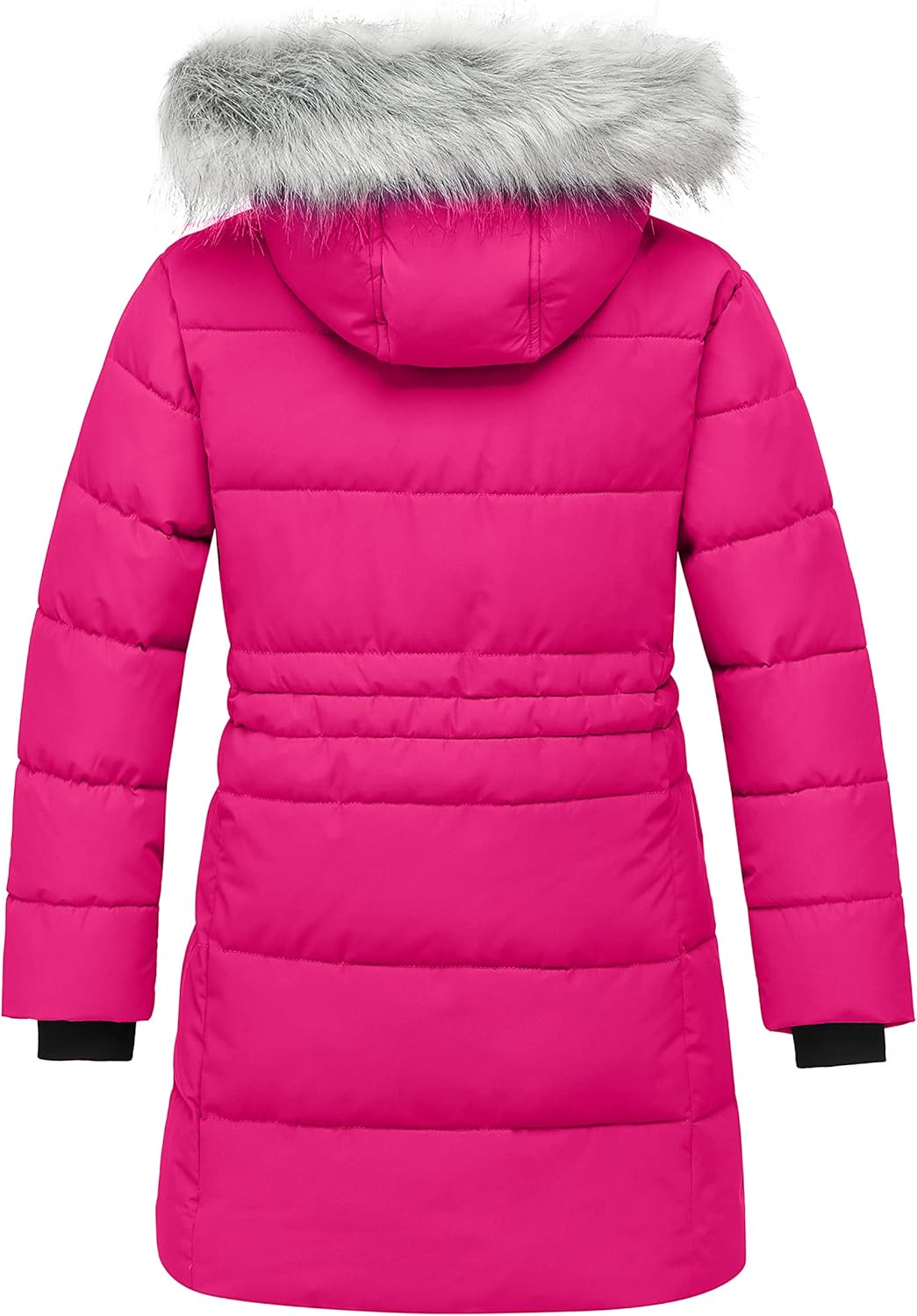 ZSHOW Girls Winter Coat Long Hooded Parka