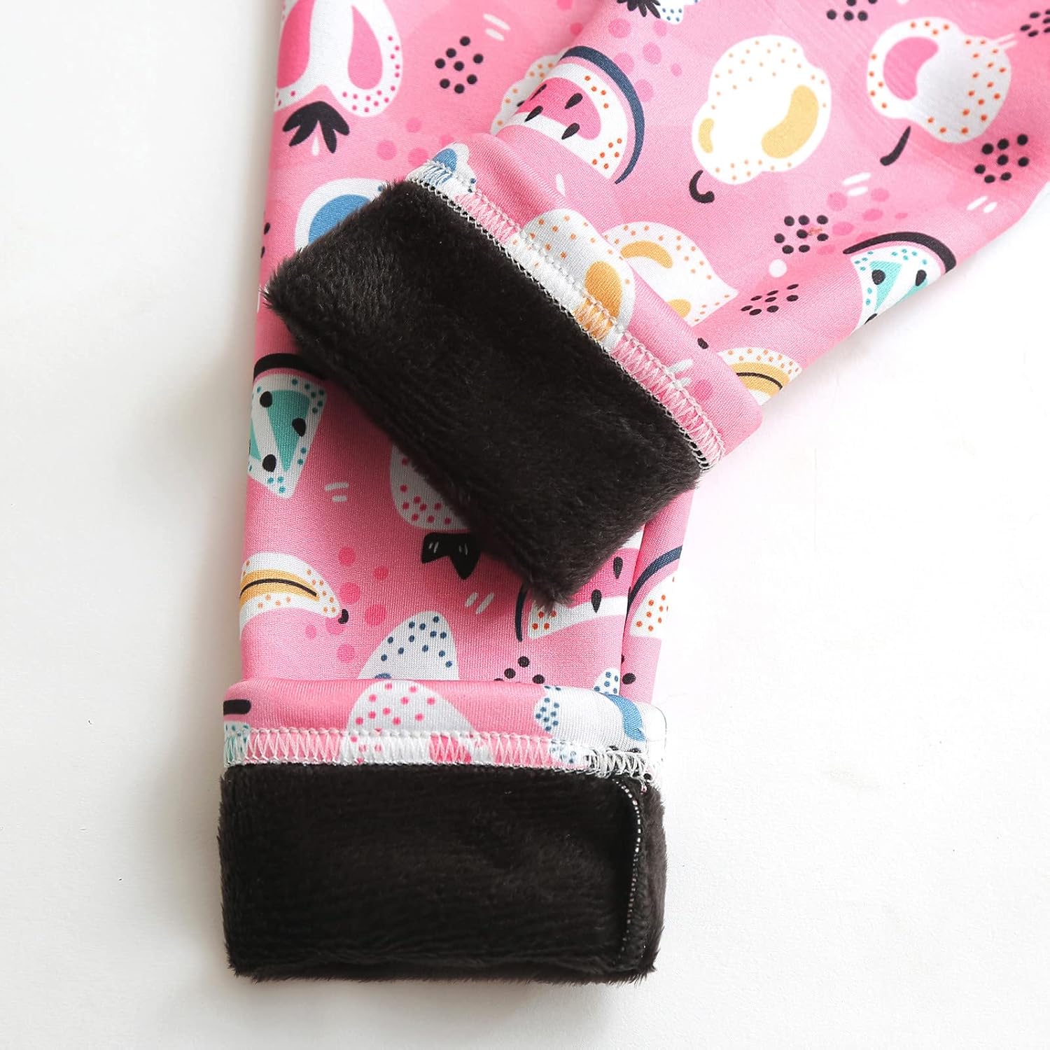 Super Soft Fleece-Lined Leggings for Toddlers Girls - trendy and comfortable