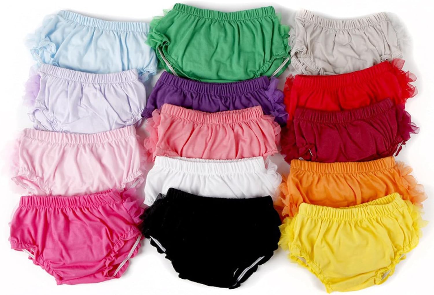 Perfect fit for babies Cute Mesh Cotton Bloomers 0-24 Months