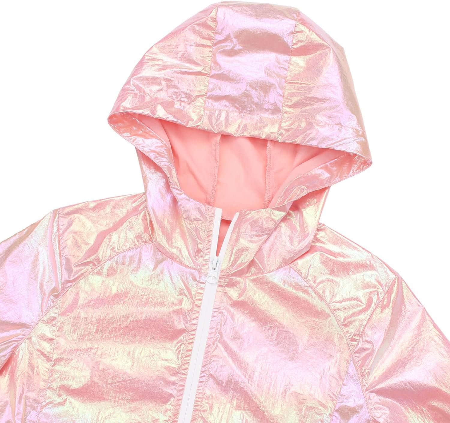 JESKIDS Girls Boys Lightweight Waterproof Rain Jacket Breathable Windproof 4-13yr