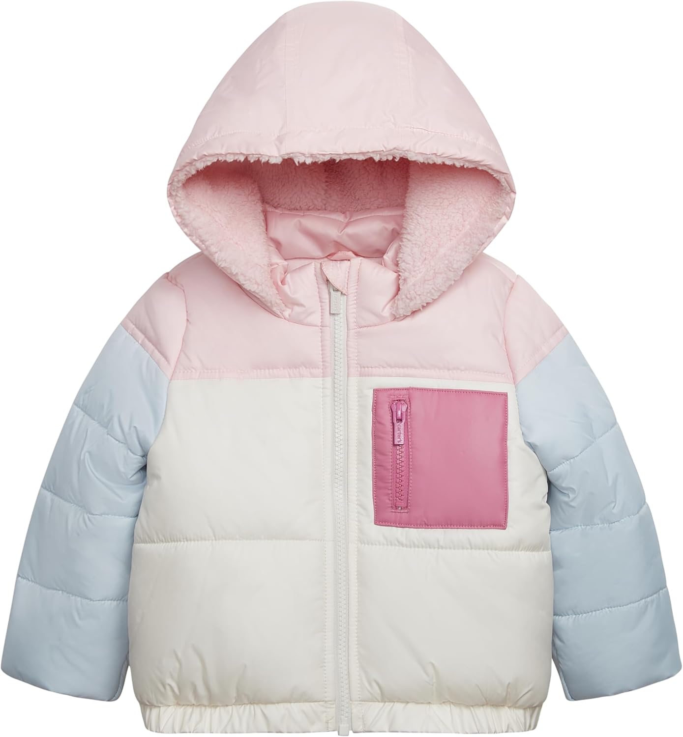 Carters Girls Fleece Lined Puffer Jacket