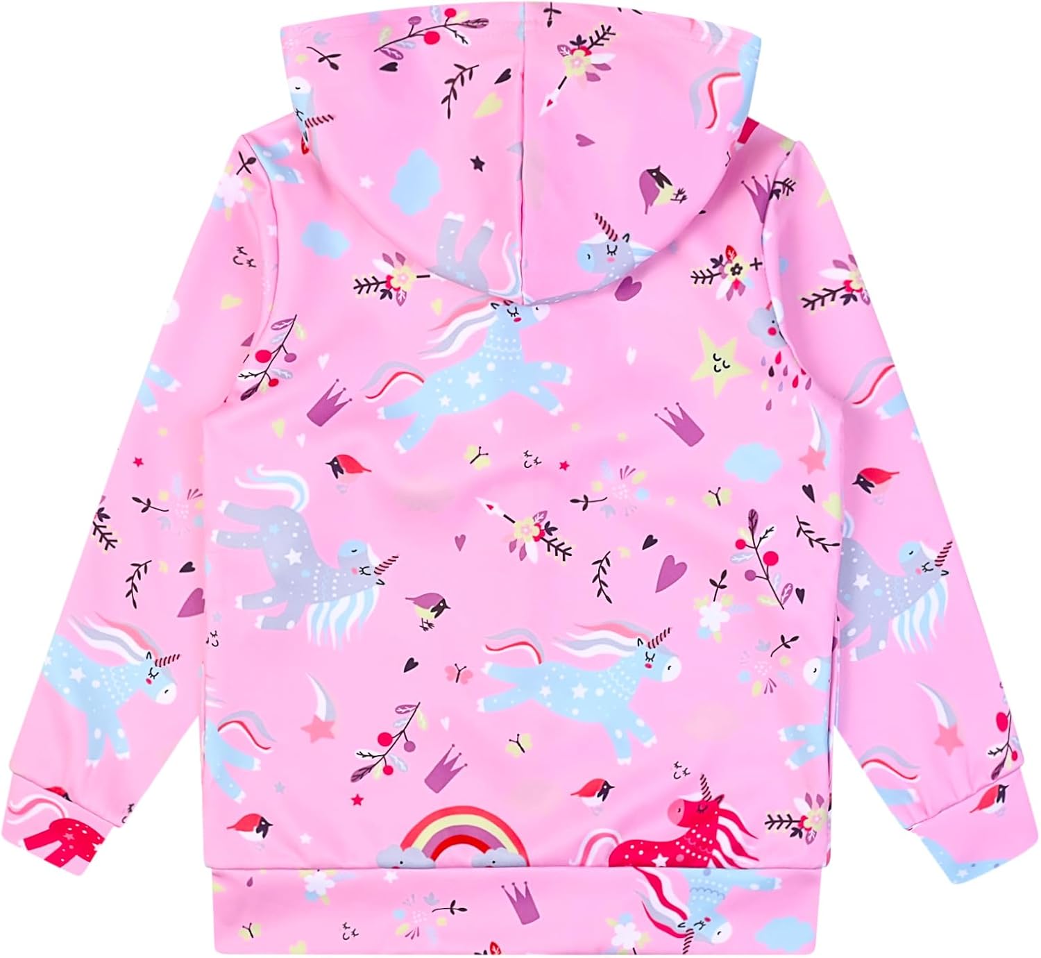 QPANCY Girls Unicorn Hoodie With Pockets