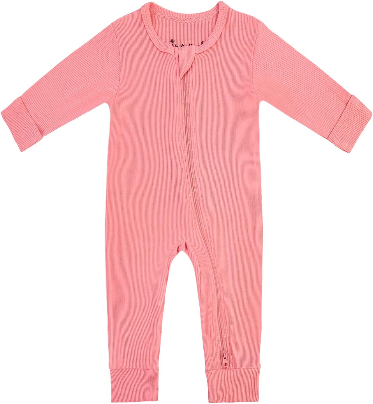 Soft Bamboo Pjs for Baby Reversible Sleepers All Day Comfort