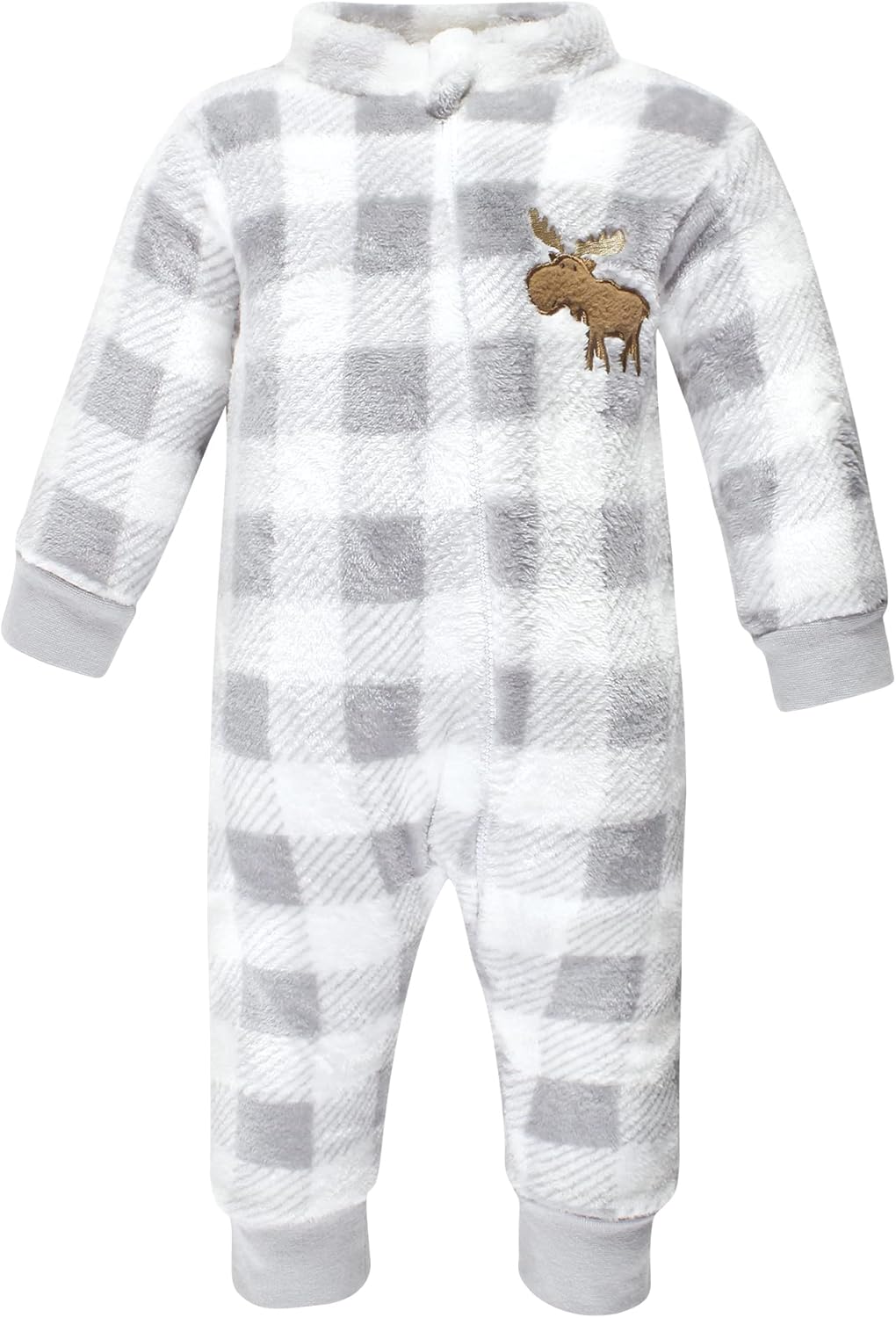 Hudson Baby - Cozy Plush Jumpsuits for Baby Girls Affordable Cozy Set